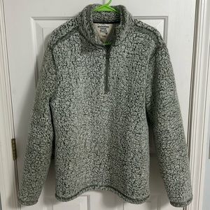 Green Weatherproof Vintage Sherpa Quarter Zip Medium